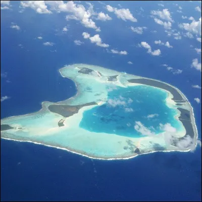 Quel type dîle corallienne contient un lagon en son centre ?