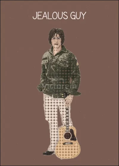 Qui interprétait le titre "Jealous guy" ?