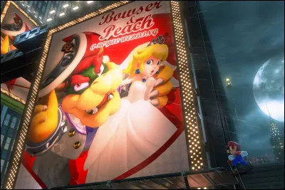Cette affiche apparaît dans Mario Odyssey.