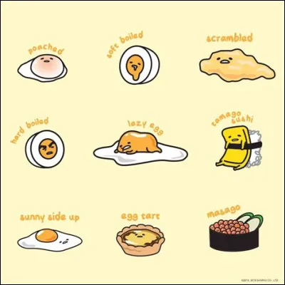 Quelle est la première forme d'oeuf qu'ils rencontrent ?