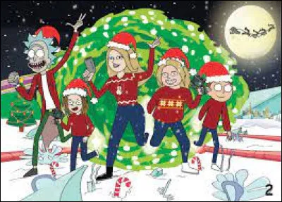 Qui sont ces deux personnages issus d'une série animée déjantée, où un scientifique excentrique et son petit-fils se lancent dans des aventures interdimensionnelles pleines d'humour, de science-fiction, et parfois, de chaos absolu ?