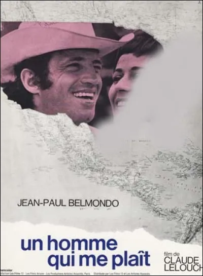 Qui partageait l'affiche avec Jean-Paul Belmondo dans le film de Chabrol "Un homme qui me plaît" ?
