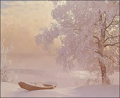 Qui a peint "Paysage hivernal" ?