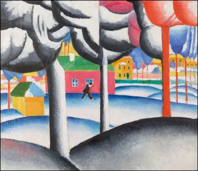 Qui a peint "Paysage d'hiver" ?