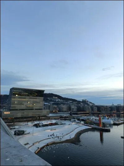 Voici le musée Munch. Lequel de ces tableaux a été réalisé par un peintre du même nom ?