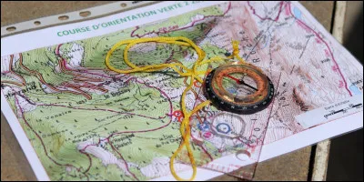 Quelles sont les couleurs de la course d'orientation ?