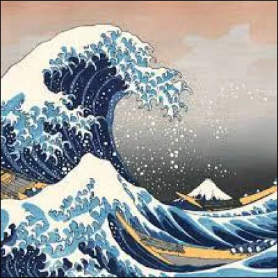 Qui a peint "La Grande Vague de Kanagawa" ?