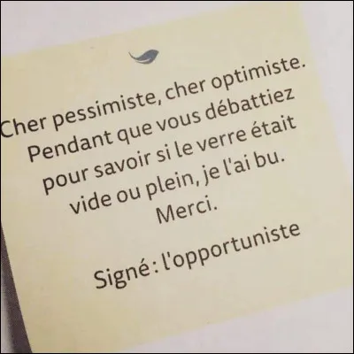 Qui chantait "L'opportuniste" ?