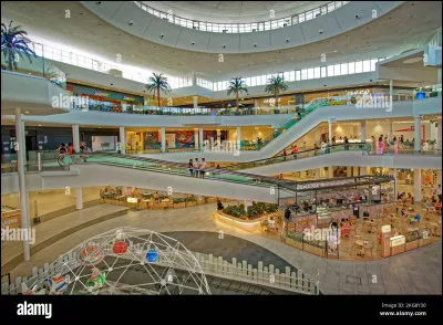 Quand tu vas au centre commercial, que dis-tu ?