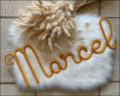 La réponse coule de source, il s'agit de Marcel...