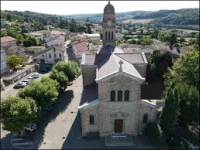 Ville de l'arrondissement de Vienne, Les Côtes-d'Arey se situe dans l'ex région ...