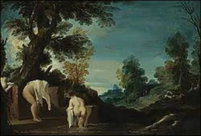 On poursuit notre balade en cherchant un baroque. Vers 1618, quel peintre a réalisé cette toile intitulée ''Paysage aux baigneuses'' ?