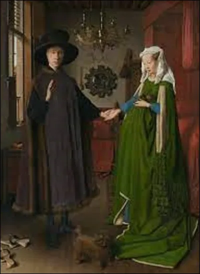 Lequel de ces trois primitifs flamands, a réalisé, en 1434, cette huile sur panneau de chêne nommée ''Les Époux Arnolfini'' ?