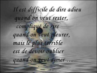 Pour toi, les cours, c'est...