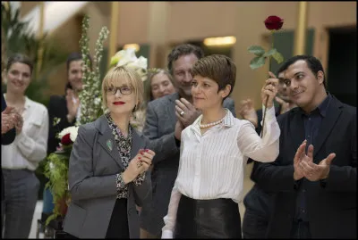 Comment s'appelle le film qui donne à Isabelle Huppert le rôle d'une véritable lanceuse d'alerte ?