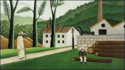 Qui a représenté "La Scierie de Bièvres" ?