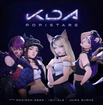Qui est dans le groupe K/DA ?