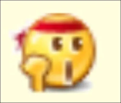 Allez, c'est bientôt la fin ! Comment fait-on ce smiley ?