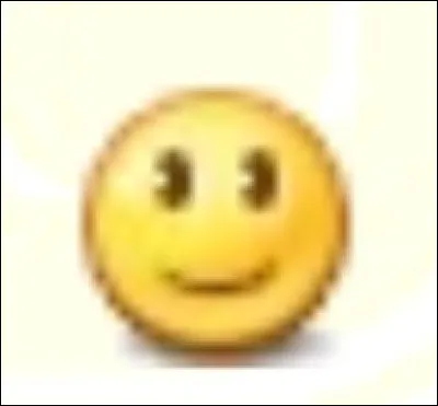 Voici un smiley très classique, j'ai nommé celui qui sourit ! Pouvez-vous me dire comment on le fait ?