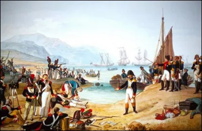 Dans quelle station balnéaire de la Côte d'Azur débarqua Napoléon lors du Vol de l'Aigle en mars 1815, point de départ des Cent Jours ?