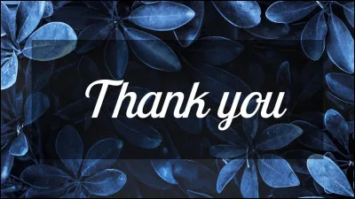 "Thank you" est une chanson de ...