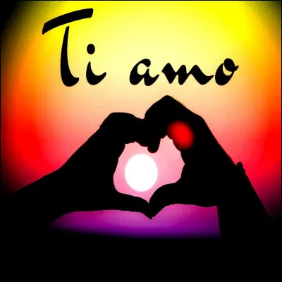 Qui chantait "Ti amo" ?