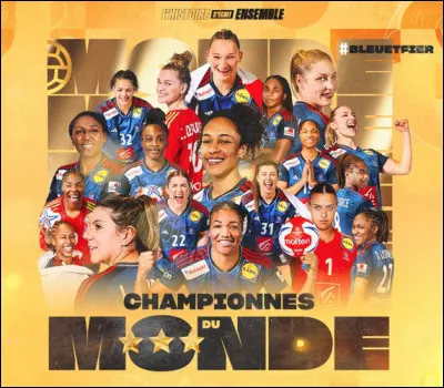 Le 17 décembre 2023, quel pays est sacré champion du monde de hanball féminin ?