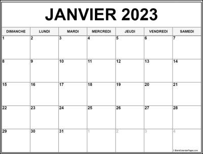 Quel jour étions-nous le 1er janvier 2023 ?