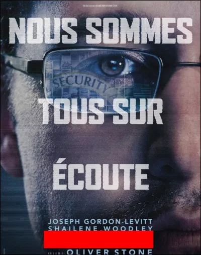 Cette affiche est celle du film...