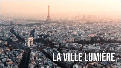 À quel groupe doit-on le titre "Ville de lumiere" ?