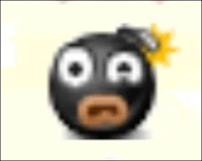 Savez-vous comment on fait ce smiley, qui s'apprête à exploser ?