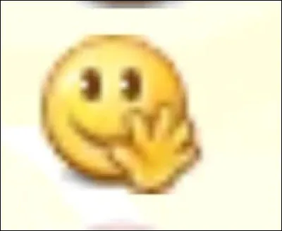 Au revoir ! Comment fait-on ce smiley ?