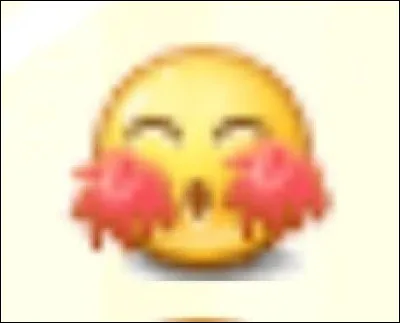 Comment fait-on ce smiley qui agite ses pompons ?