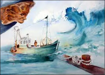 Qui chante ces paroles "C'est pas l'homme qui prend la mer
C'est la mer qui prend l'homme, ta-ta-tin
Moi, la mer, elle m'a pris" ?