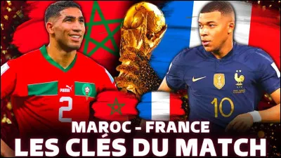 Qui a gagné le match entre le Maroc et la France en demi finale de la coupe ?
