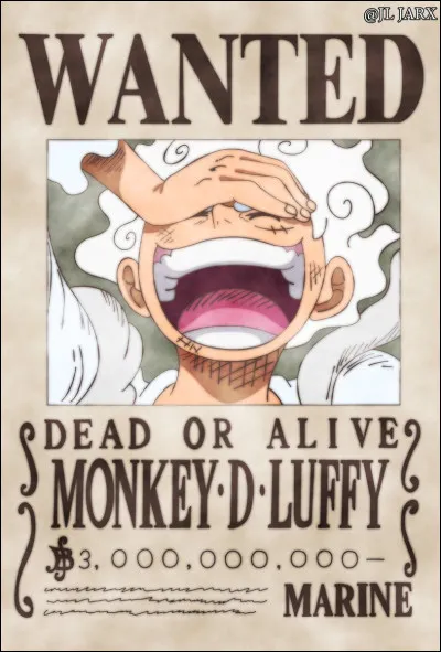 Combien vallait la première prime de Luffy ?