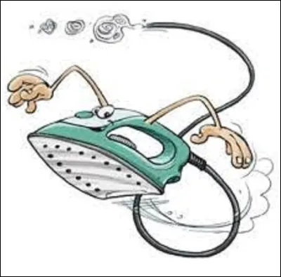 De quel pays est originaire le fer à repasser électrique ?