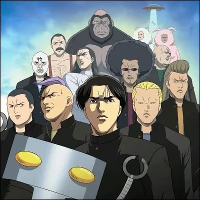 Dans "Cromartie High School", que ne trouve-t-on pas parmi les élèves du lycée de Cromartie ?