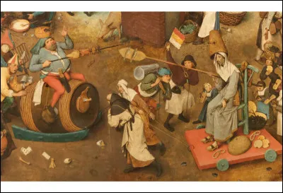 Fête joyeuse s'il en fut, ce jour un tantinet carnavalesque voit hommes et femmes célébrer ensemble mais différemment selon leur genre. Au XVIIe s. et en Angleterre, par exemple, que faisaient les hommes ?