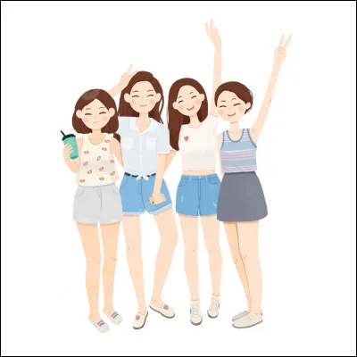 Quelle chanteuse nous interprète "Copines" ?