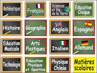 À l'école, quelle est ta matière préférée ?