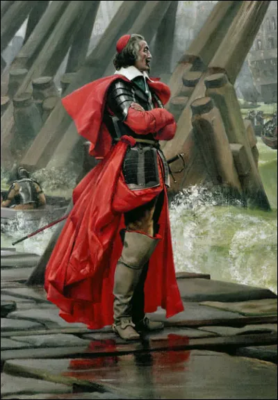 Le cardinal de Richelieu est à l'origine du siège de la Rochelle.
