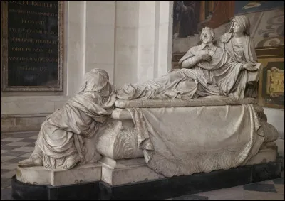 Où se trouve la sépulture du cardinal de Richelieu ?