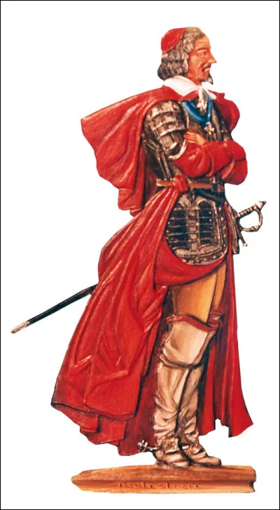 Le cardinal de Richelieu à été fait Évêque de l'église catholique le 17 avril...