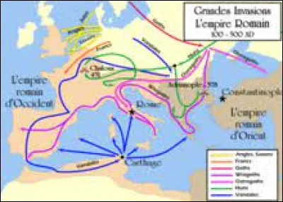 Quel événement a conduit à la chute de l'Empire romain d'Occident ?