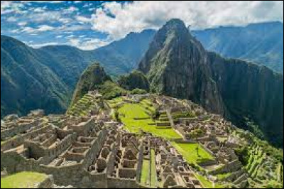 Quelle civilisation a construit la cité de Machu Picchu au Pérou ?