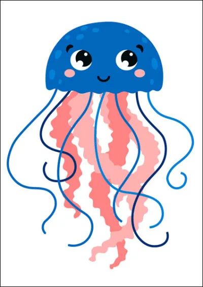 La méduse est un animal venimeux.