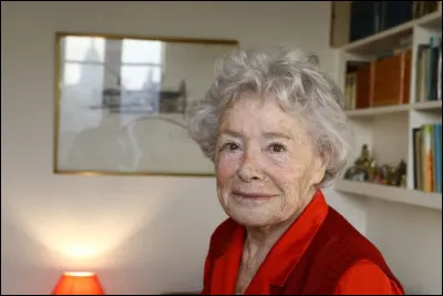 Cette femme s'appelle...