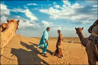 Géographie - Avec quel pays l'Inde partage-t-elle le désert du Thar ?