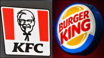 KFC est-il plus ou moins ancien que Burger King ?